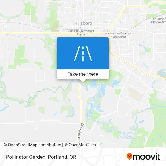 Pollinator Garden map