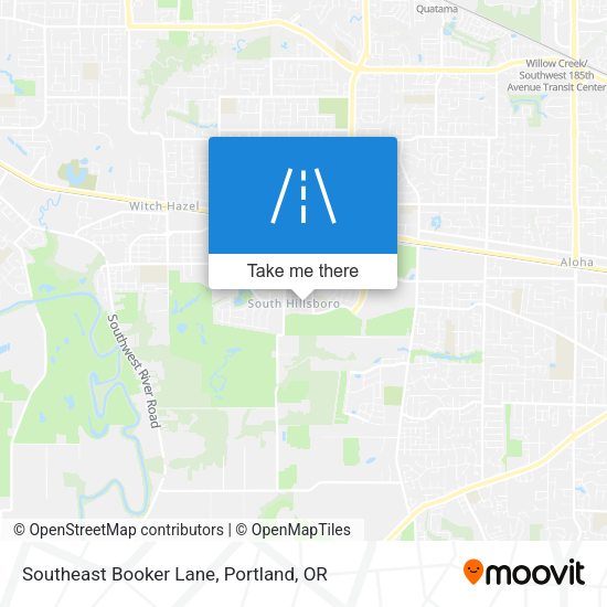Southeast Booker Lane map