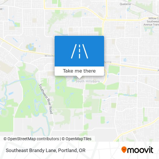 Southeast Brandy Lane map