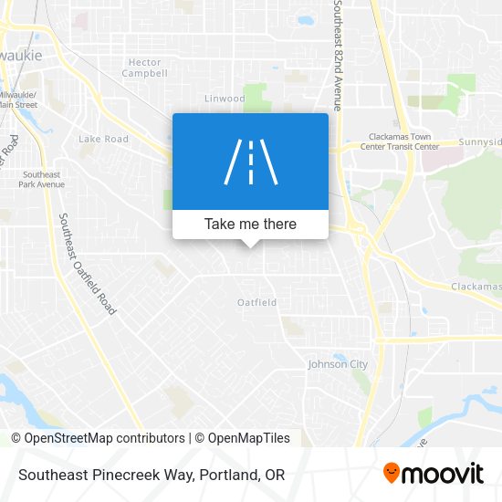 Mapa de Southeast Pinecreek Way
