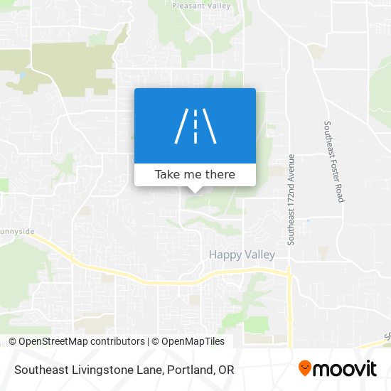 Mapa de Southeast Livingstone Lane