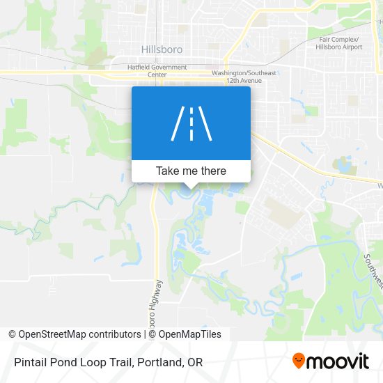 Pintail Pond Loop Trail map