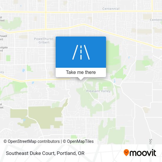 Mapa de Southeast Duke Court