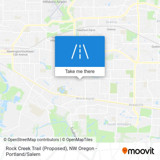 Rock Creek Trail (Proposed) map