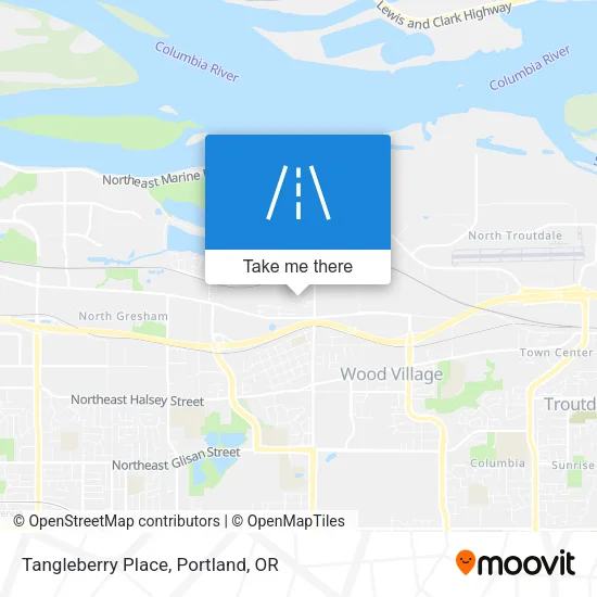 Tangleberry Place map