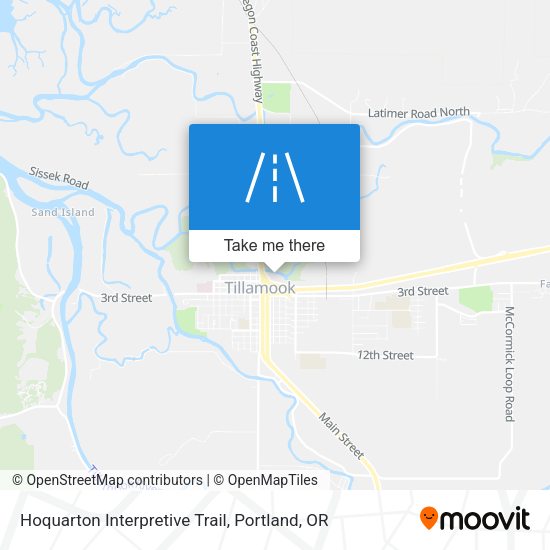 Hoquarton Interpretive Trail map