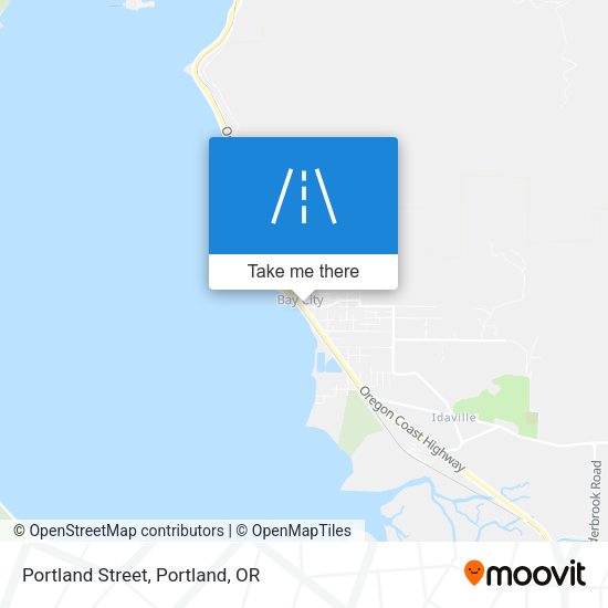Mapa de Portland Street