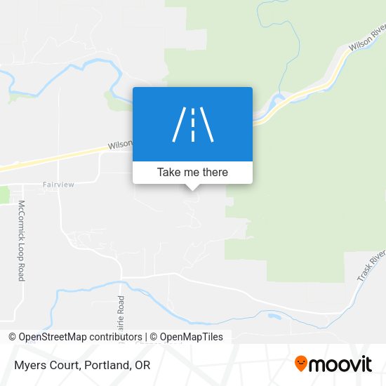Mapa de Myers Court