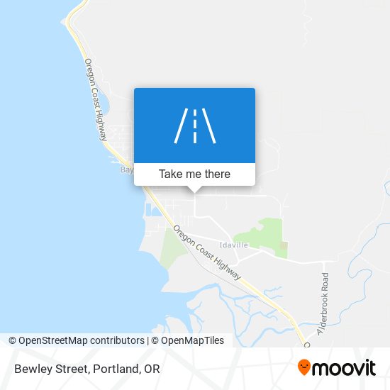 Bewley Street map