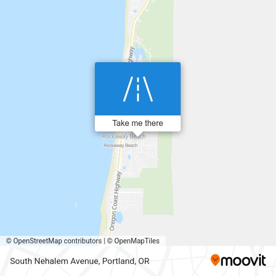 Mapa de South Nehalem Avenue