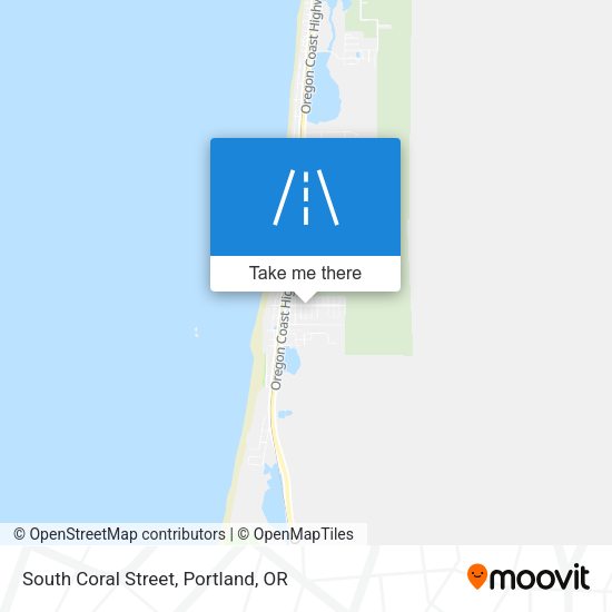South Coral Street map