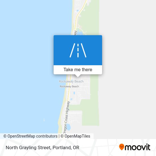 North Grayling Street map