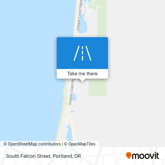 Mapa de South Falcon Street