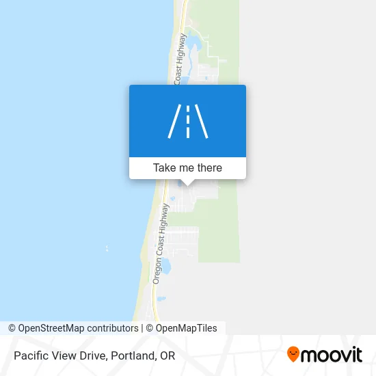 Pacific View Drive map