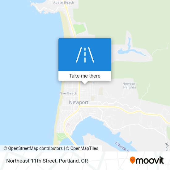 Mapa de Northeast 11th Street