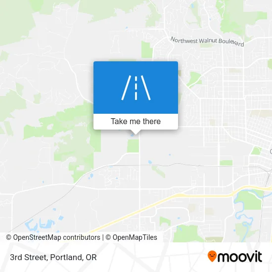 3rd Street map
