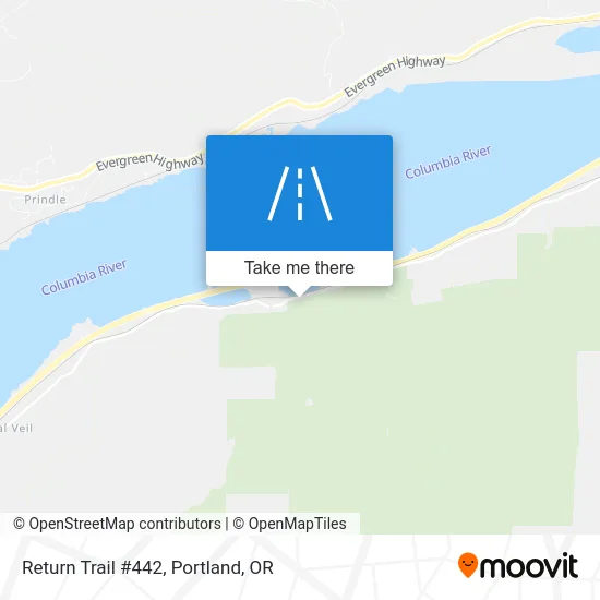 Return Trail #442 map