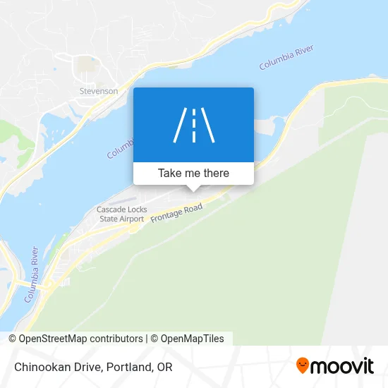 Chinookan Drive map