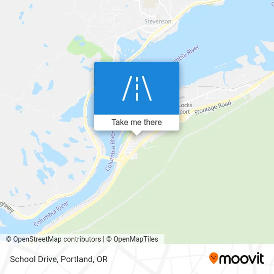 School Drive map