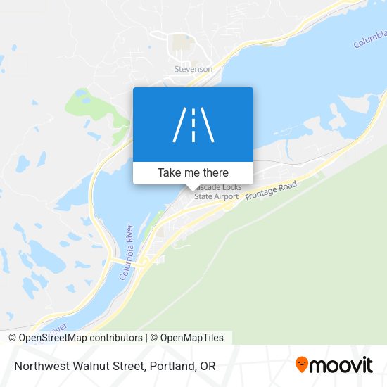 Mapa de Northwest Walnut Street