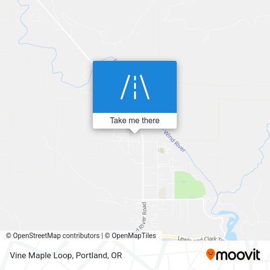 Mapa de Vine Maple Loop