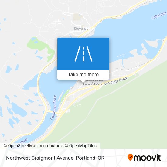 Northwest Craigmont Avenue map