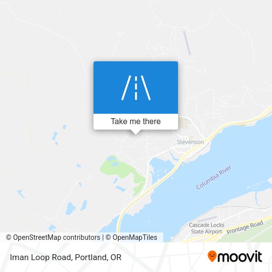 Mapa de Iman Loop Road