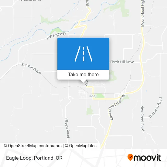 Eagle Loop map