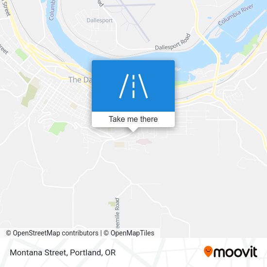 Mapa de Montana Street