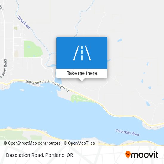 Mapa de Desolation Road