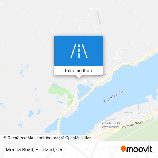 Mapa de Monda Road
