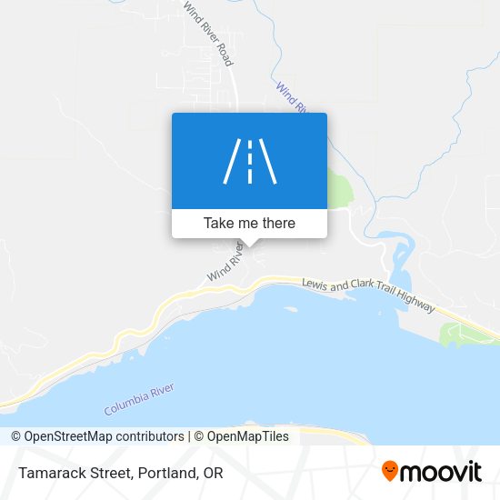 Mapa de Tamarack Street