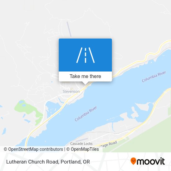 Lutheran Church Road map