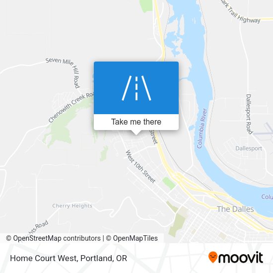 Mapa de Home Court West