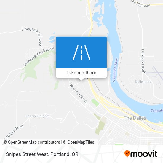 Snipes Street West map
