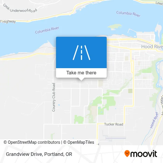 Grandview Drive map
