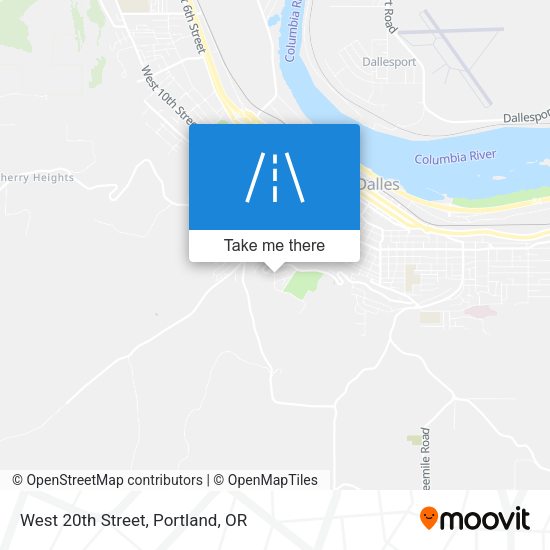 Mapa de West 20th Street