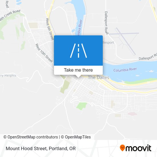 Mount Hood Street map