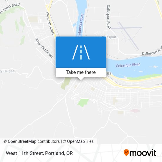 Mapa de West 11th Street