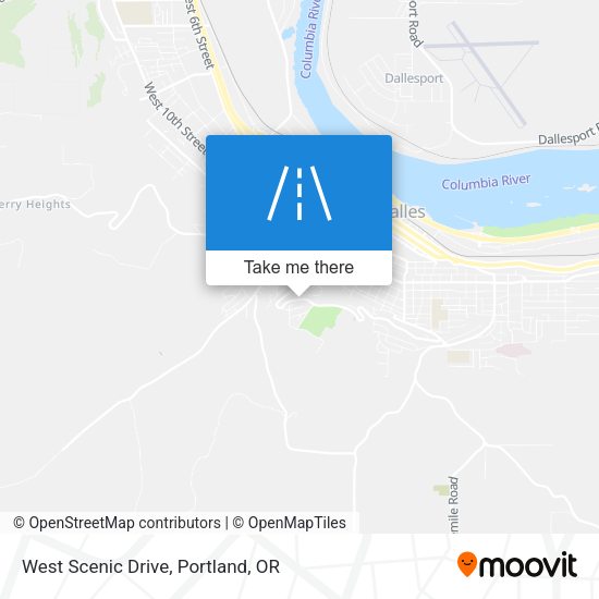 Mapa de West Scenic Drive