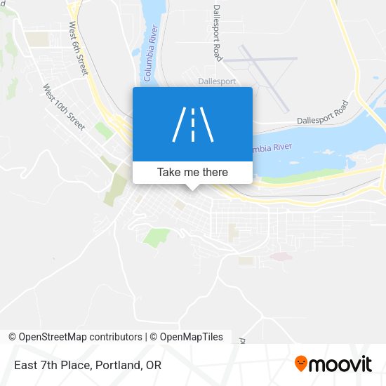 Mapa de East 7th Place