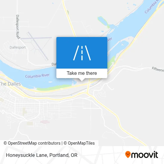 Honeysuckle Lane map