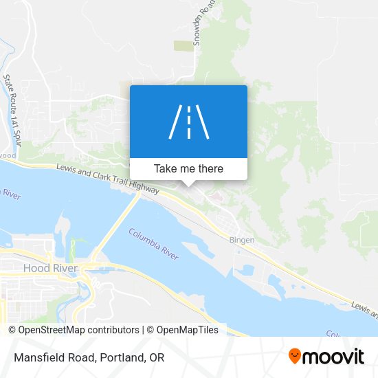 Mapa de Mansfield Road