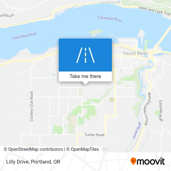 Lilly Drive map