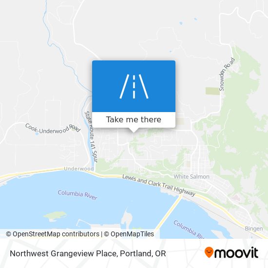 Northwest Grangeview Place map