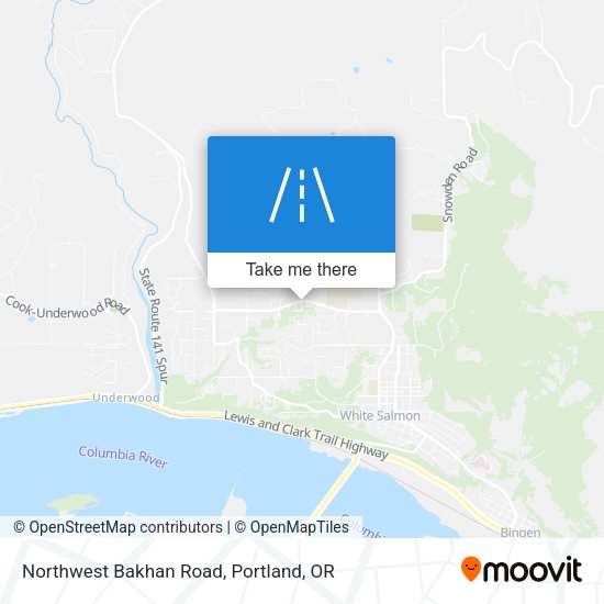Northwest Bakhan Road map