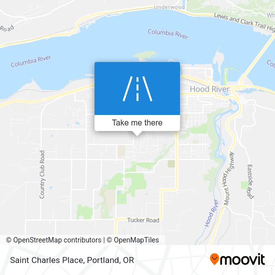 Saint Charles Place map