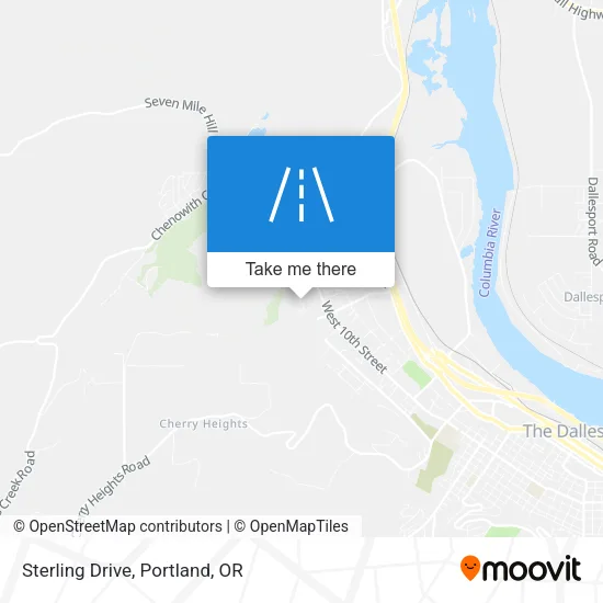 Sterling Drive map