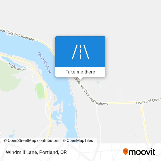 Windmill Lane map