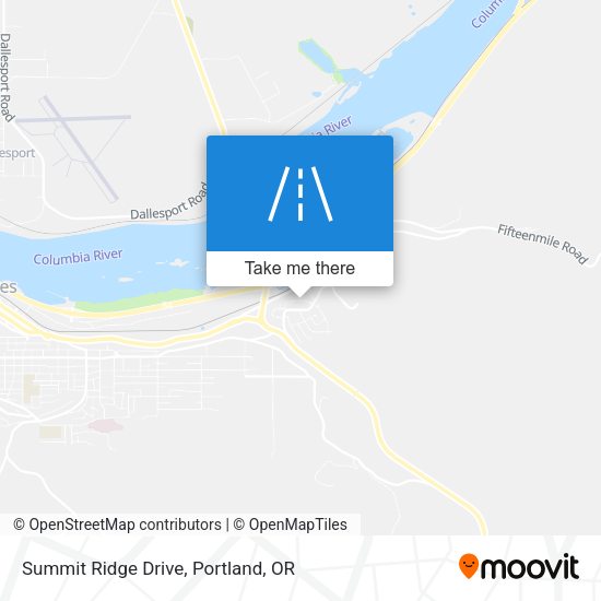 Mapa de Summit Ridge Drive